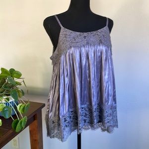 Milla purple tank, size L NWT